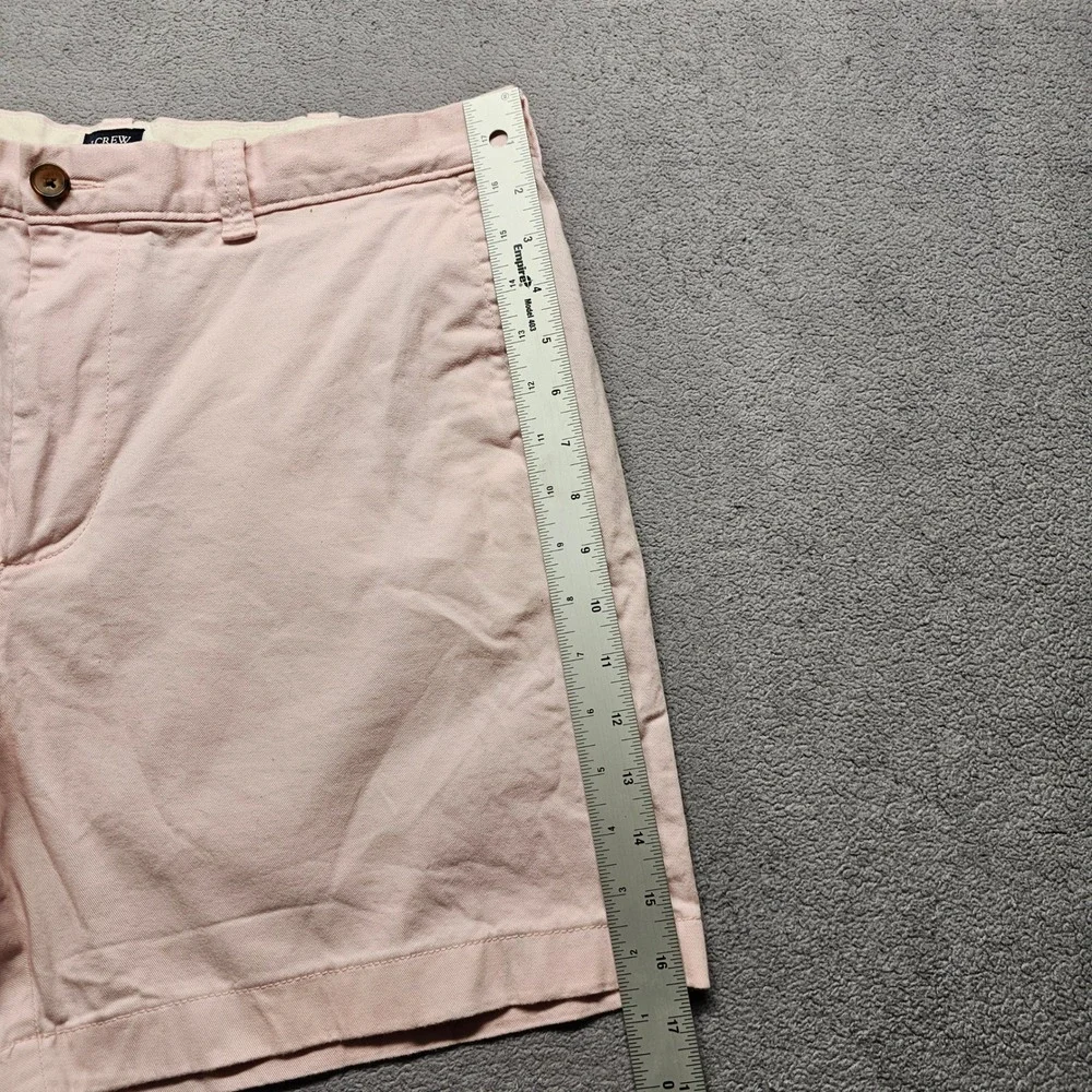 J.Crew‎ Mens 7 Inch Inseam Re-Imagined Chino Shorts Pink Size 35